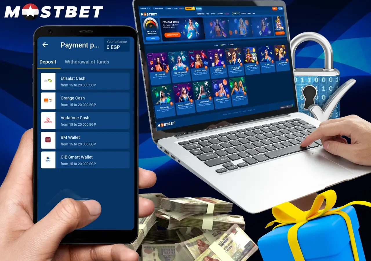 انضم إلى كازينو Mostbet في مصر، سجّل والعب مع مكافأة